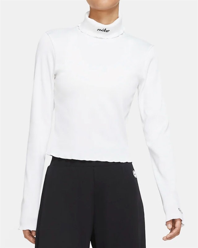 Nike Wmns Sportswear Ribbed Long Sleeve (CU5364-100)