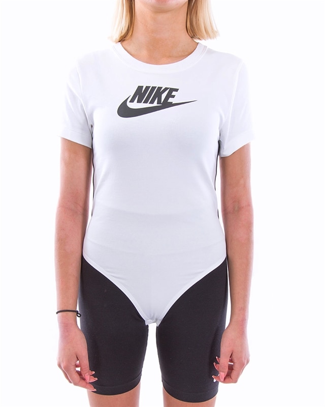 Nike white bodysuit hotsell