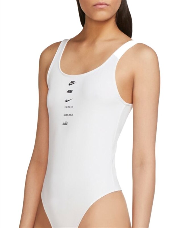 nike bodysuit white