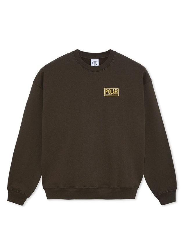 Polar Skate Co Dave Crewneck Earthquake (PSC-F23-37)
