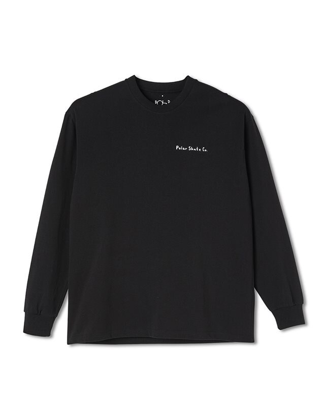 Polar Skate Co Heaven Longsleeve (PSC-W21-HEAVENLS-BLK)