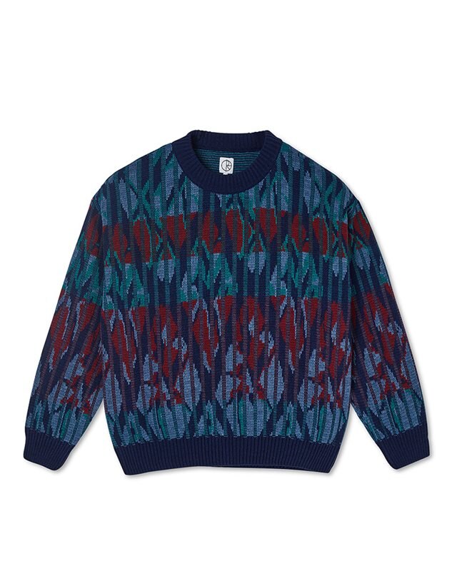 Polar Skate Co Paul Knit Sweater (PSC-W21-PAULKNITSWEAT-RICHNVY)