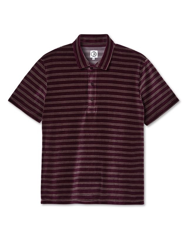 Polar Skate Co Velour Polo Shirt (PSC-W22-20)
