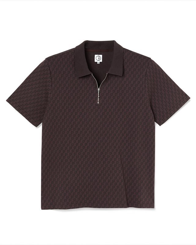 Polar Skate Co Zip Polo Shirt (PSC-F22-28)