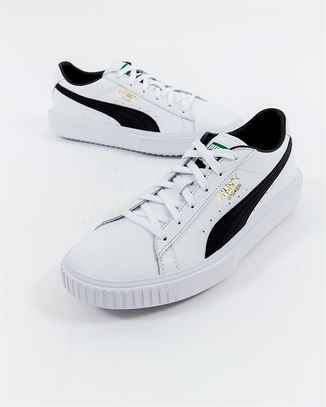 Puma Breaker Leather 366078 02 White Sneakers Skor Footish