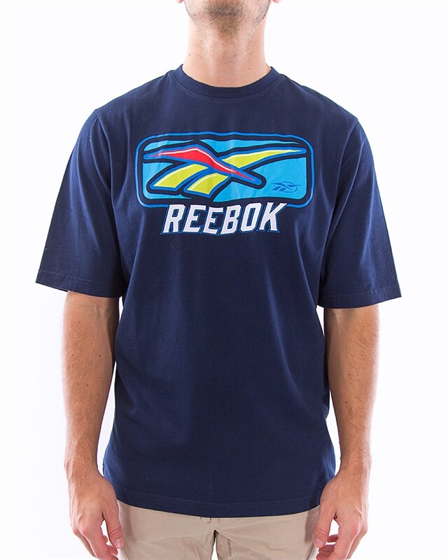 Reebok Classics Classic Soft Edge Vintage Tee GN2600 Blue Clothes  Footish