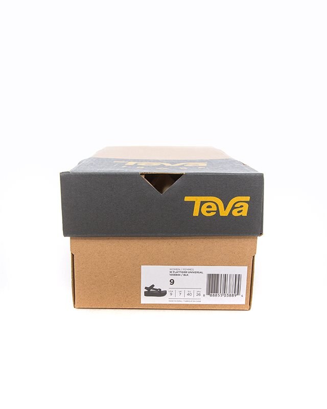 Teva Flatform Universal 1008844 BLK Black Sneakers Shoes Footish