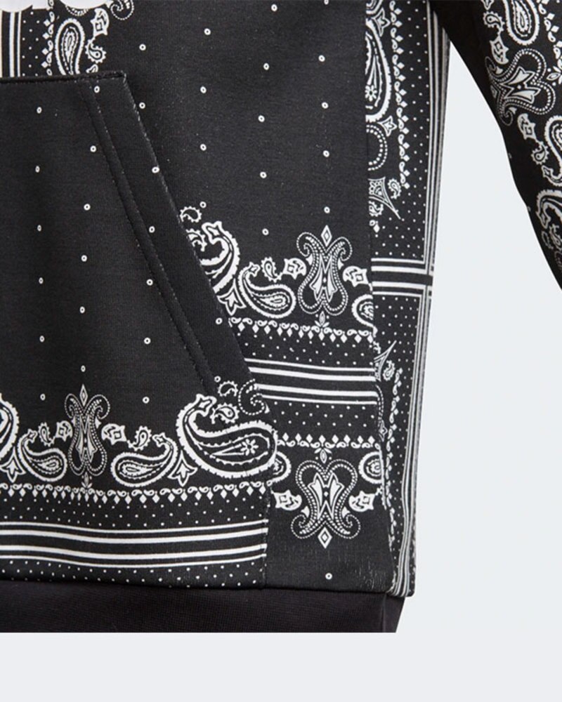 adidas Originals Bandana Hoodie DW3832 Svart Kläder Footish