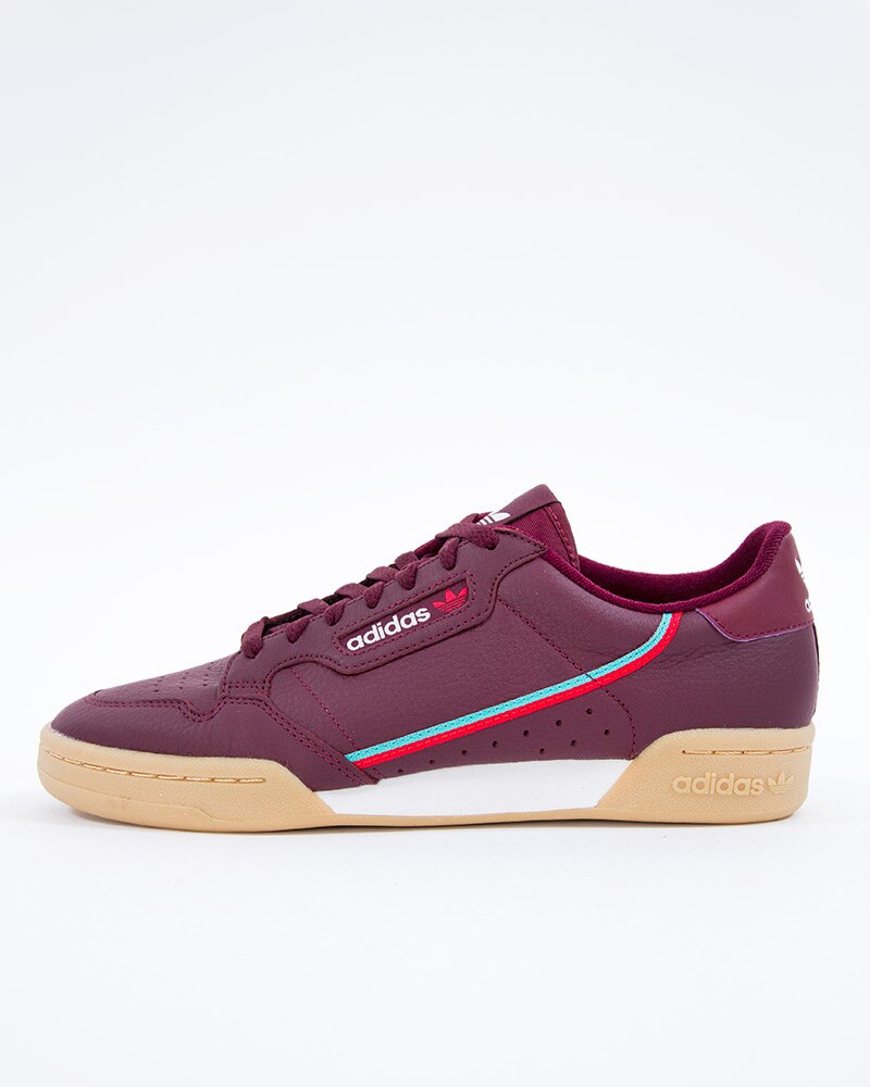 adidas Originals Continental 80 B41677 Red Sneakers Skor Footish