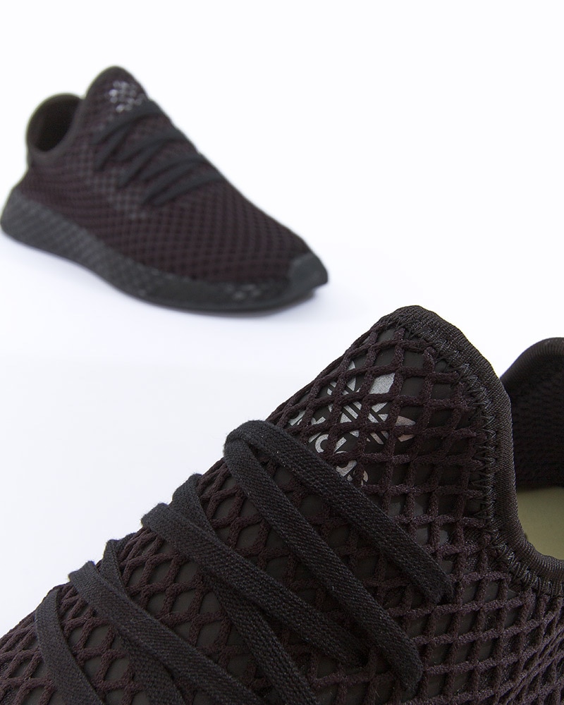 adidas Originals Deerupt Runner J B41877 Svart Sneakers Skor Footish