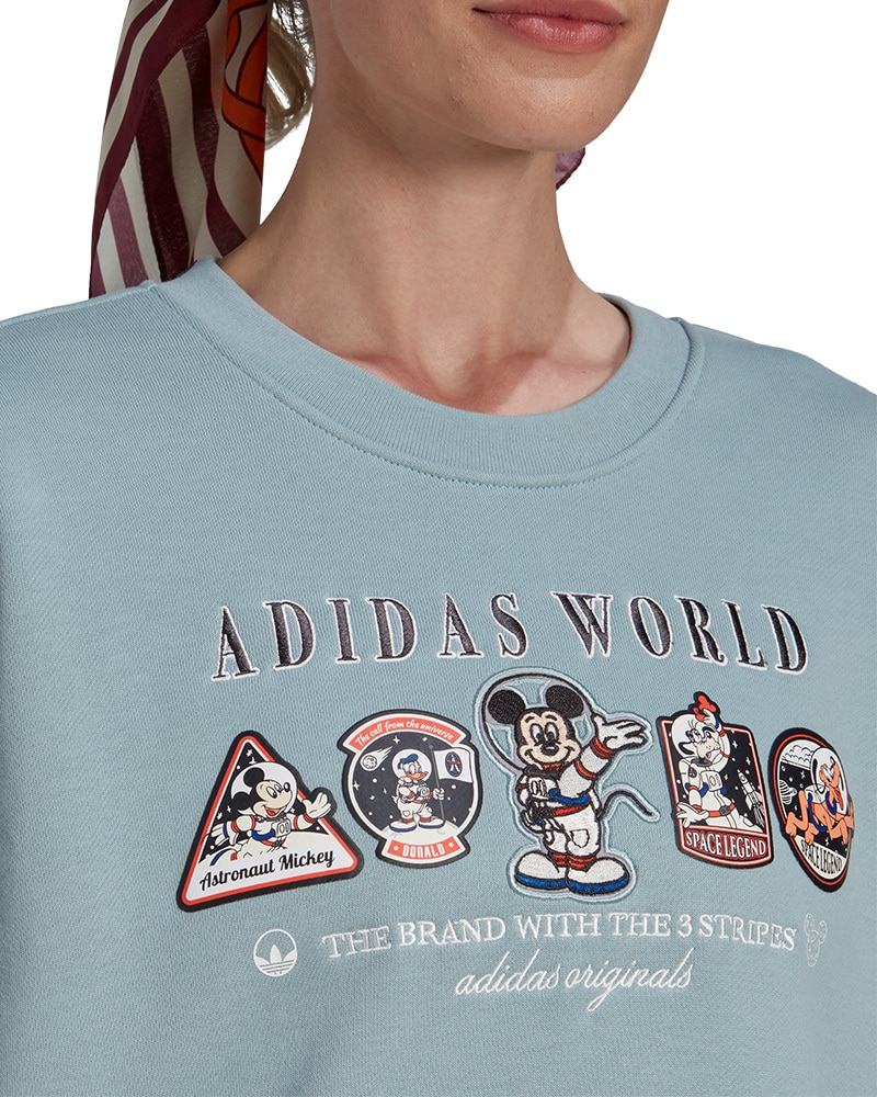 adidas loose disney sweater