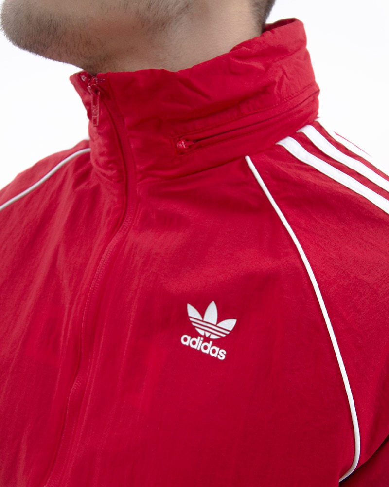 adidas originals superstar windbreaker green