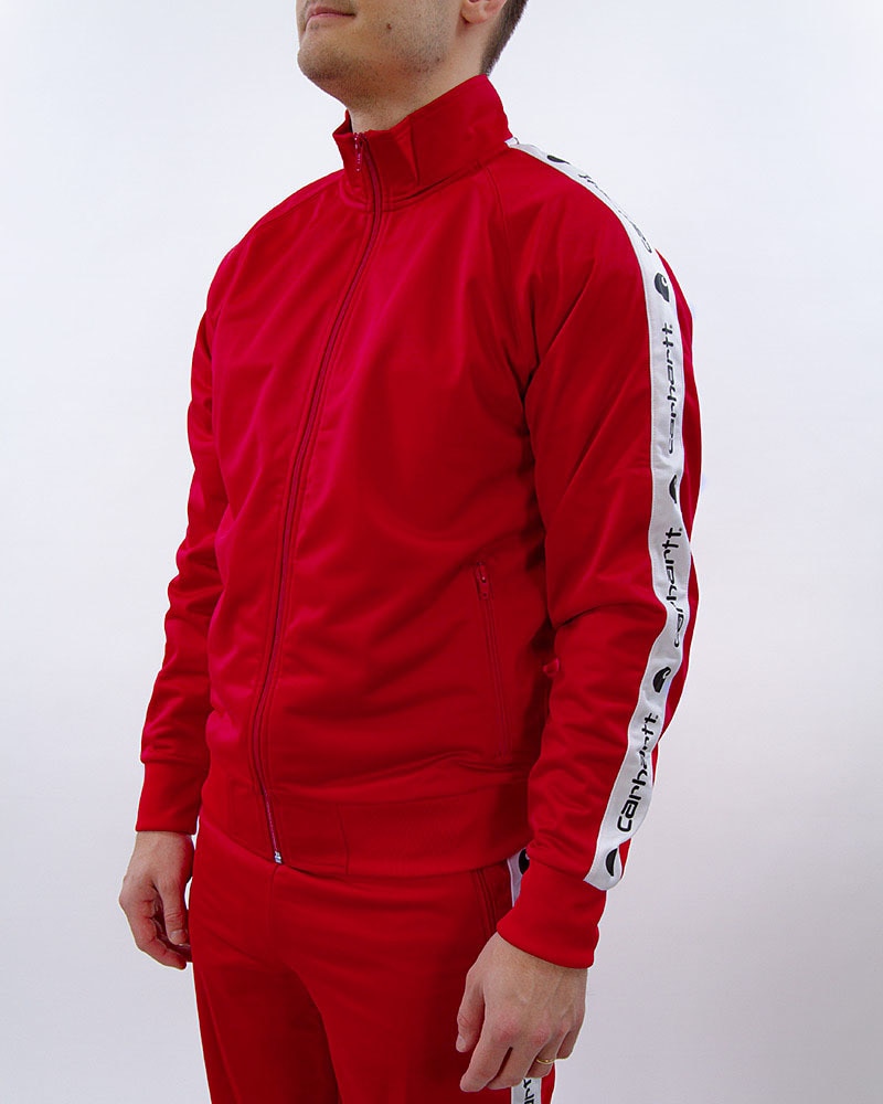 Carhartt WIP Goodwin Track Top I024914.9N.90.03 Red Klader Footish