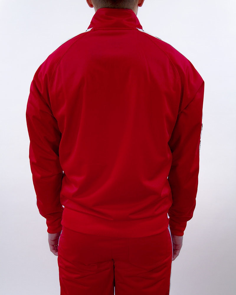 Carhartt Goodwin Track Jacket I024914.9N.90.03 Röd Kläder Footish