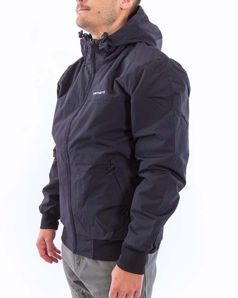 Carhartt WIP Hooded Sail Jacket I022721.89.91.03 Svart Kläder Footish