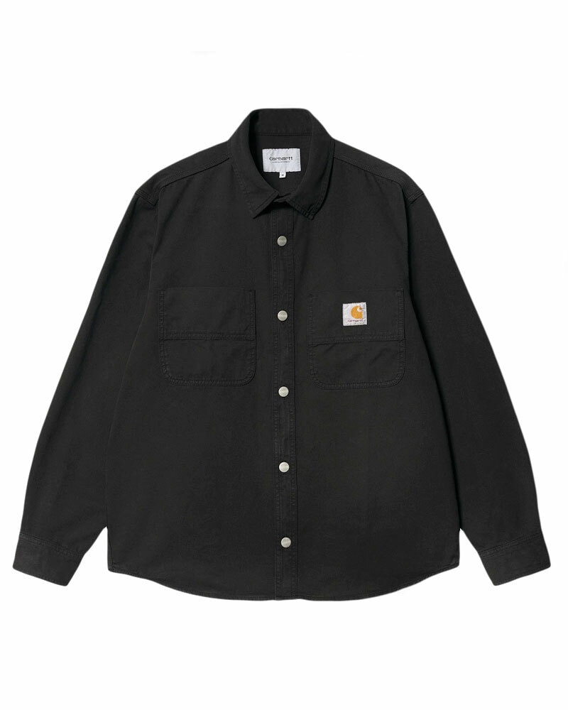 Carhartt WIP Melville Shirt Jac | I030455.89.GD.03 | Black | Clothes ...
