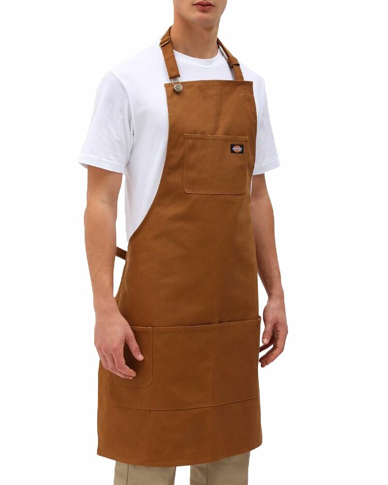 Dickies Bib Apron DK0A4XE8BD01 Brun Kläder Footish