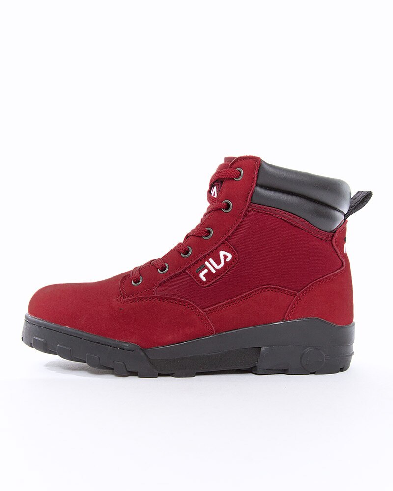 FILA Wmns Grunge II Mid 1010740 40L Red Sneakers Skor Footish