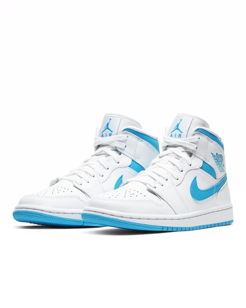 Nike Wmns Air Jordan 1 Mid | BQ6472-114 | Vit | Sneakers | Skor | Footish