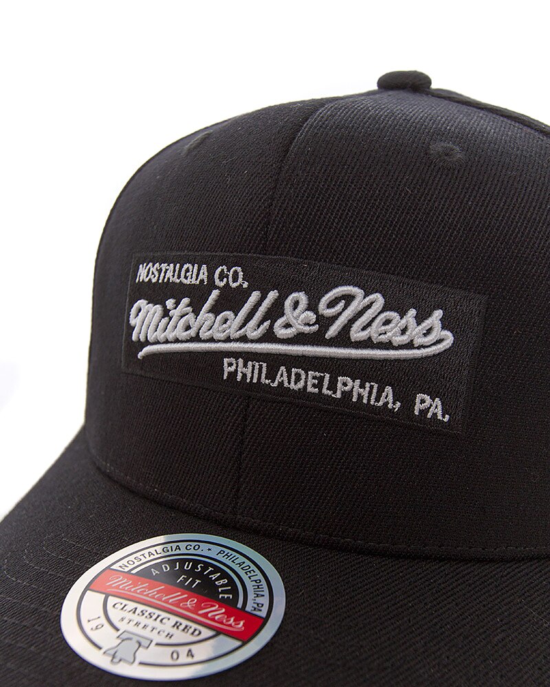 Mitchell & Ness Snapback Classic Red – Box Logo Originale – Cappellino Regolabile Unisex