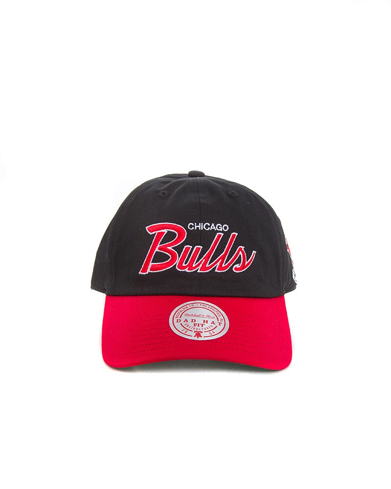 Mitchell & Ness Team Script 2.0 Dad Strapback Hwc-Chicago Bulls ...