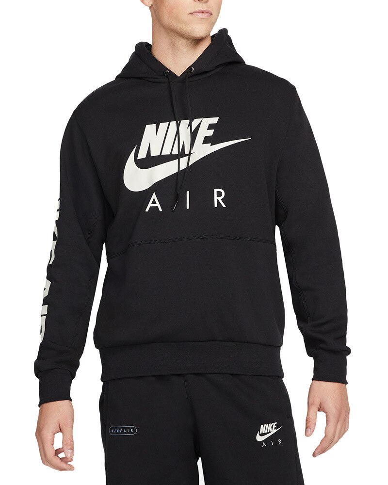 Nike Air Hooded Long Sleeve Top DM5202-010 Black Clothes