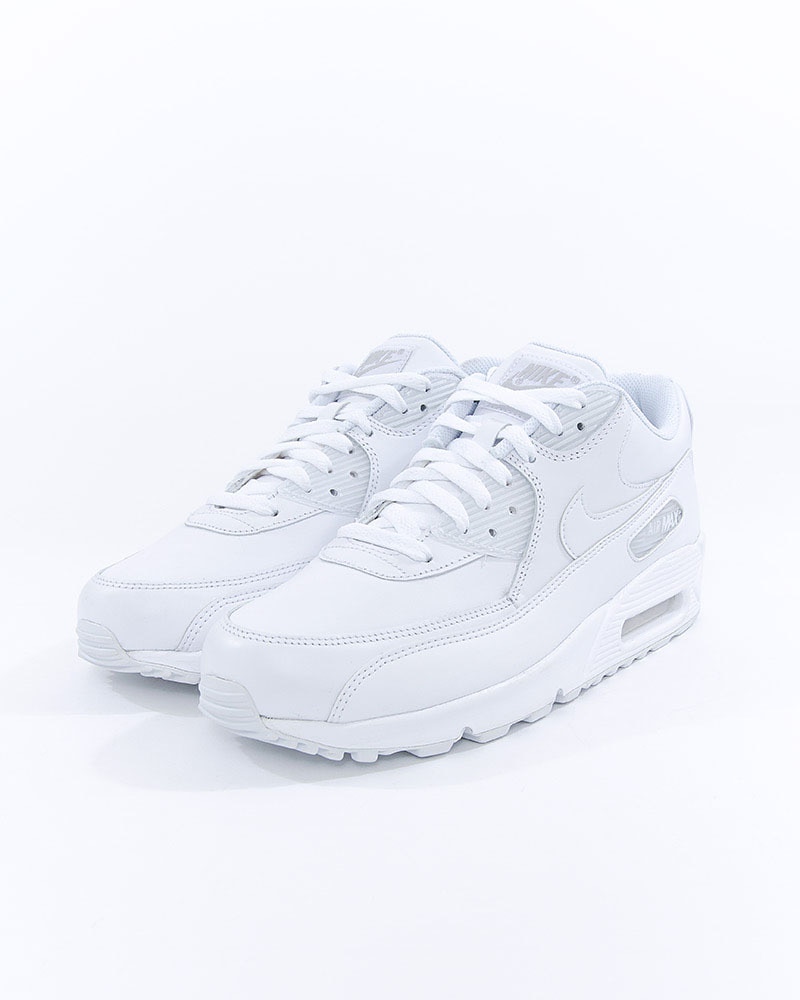 Nike Air Max 90 Leather | 302519-113 | Vit | Sneakers | Skor | Footish