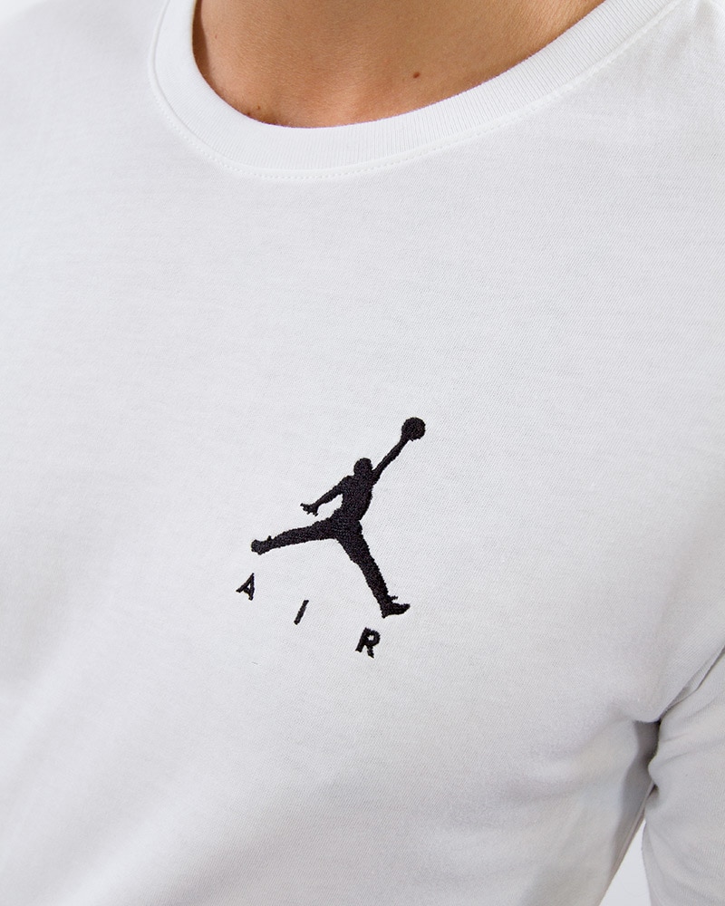 Nike Jordan Jumpman Air Short Sleeve TShirt AH5296100 White