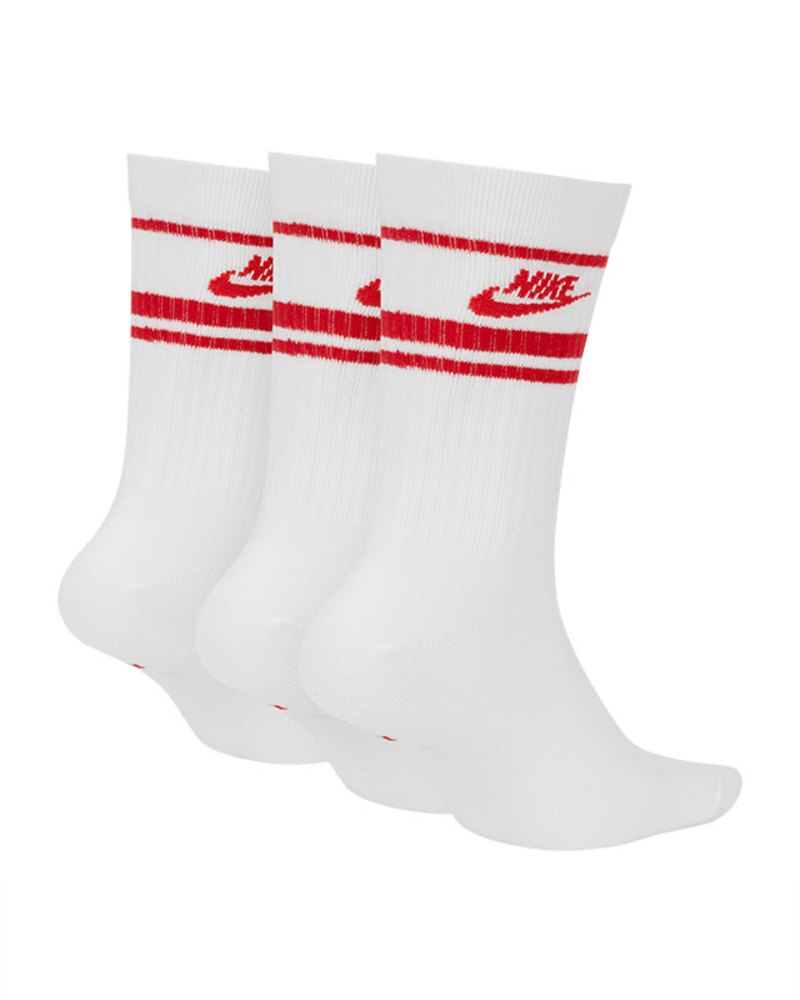 Nike Sportswear Essential Crew Socks (3 Pairs) | CQ0301-102 | Vit ...