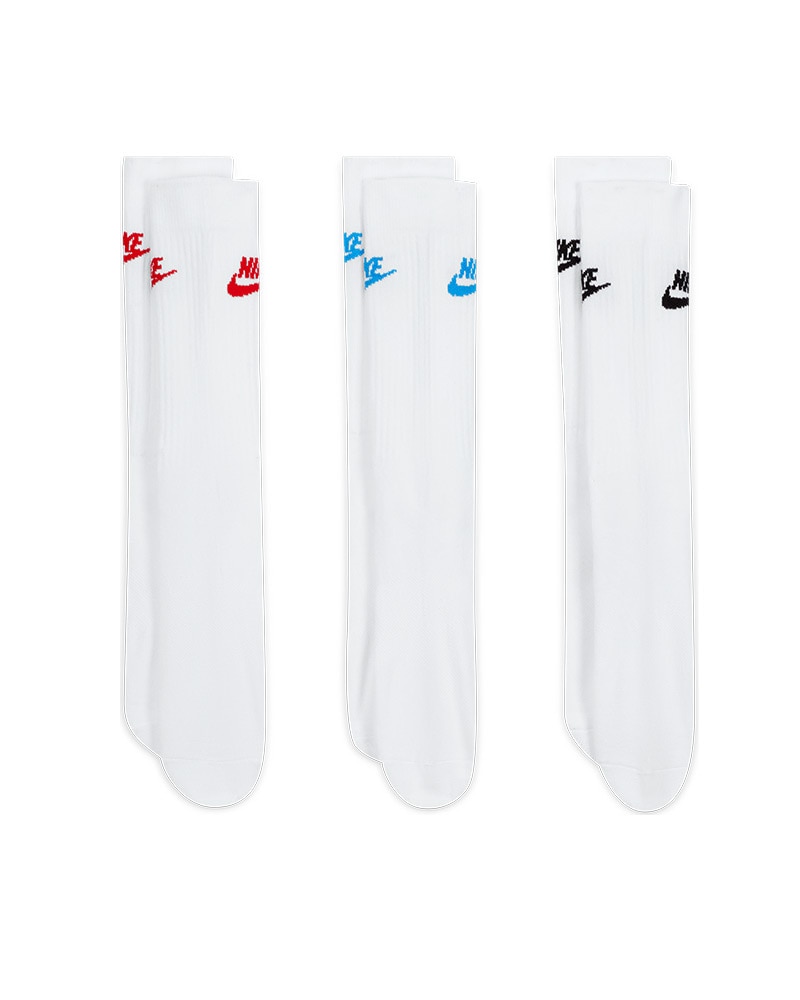 Nike Sportswear Everyday Essential Crew Socks (3 Pairs) | DX5025-911 ...