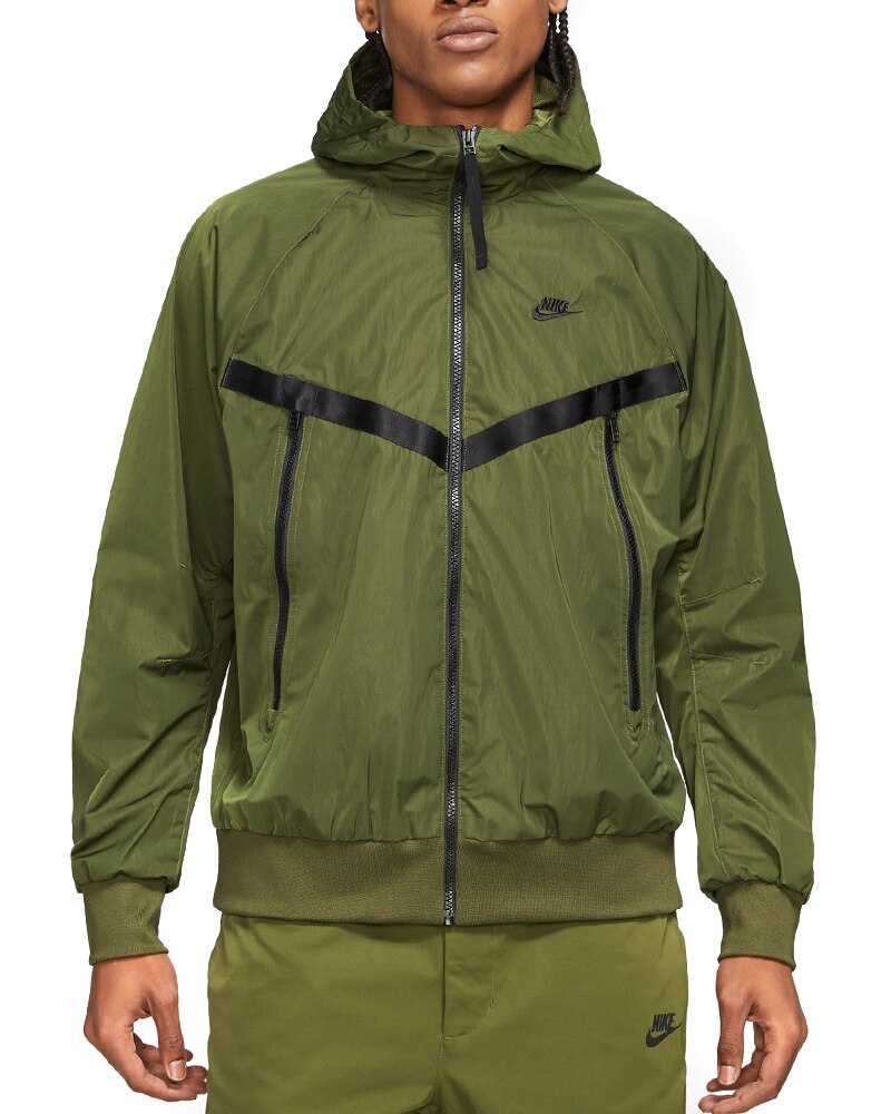 Oxidar primero Aja Nike Sportswear Premium Unlined Hooded Windrunner Jacket | DA7354-326 |  Green | Clothes | Footish