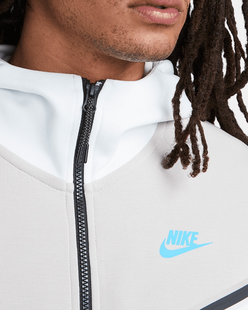 Nike Sportswear Tech Fleece Full-Zip Hoodie | DV0537-012 | Grå | Kläder ...