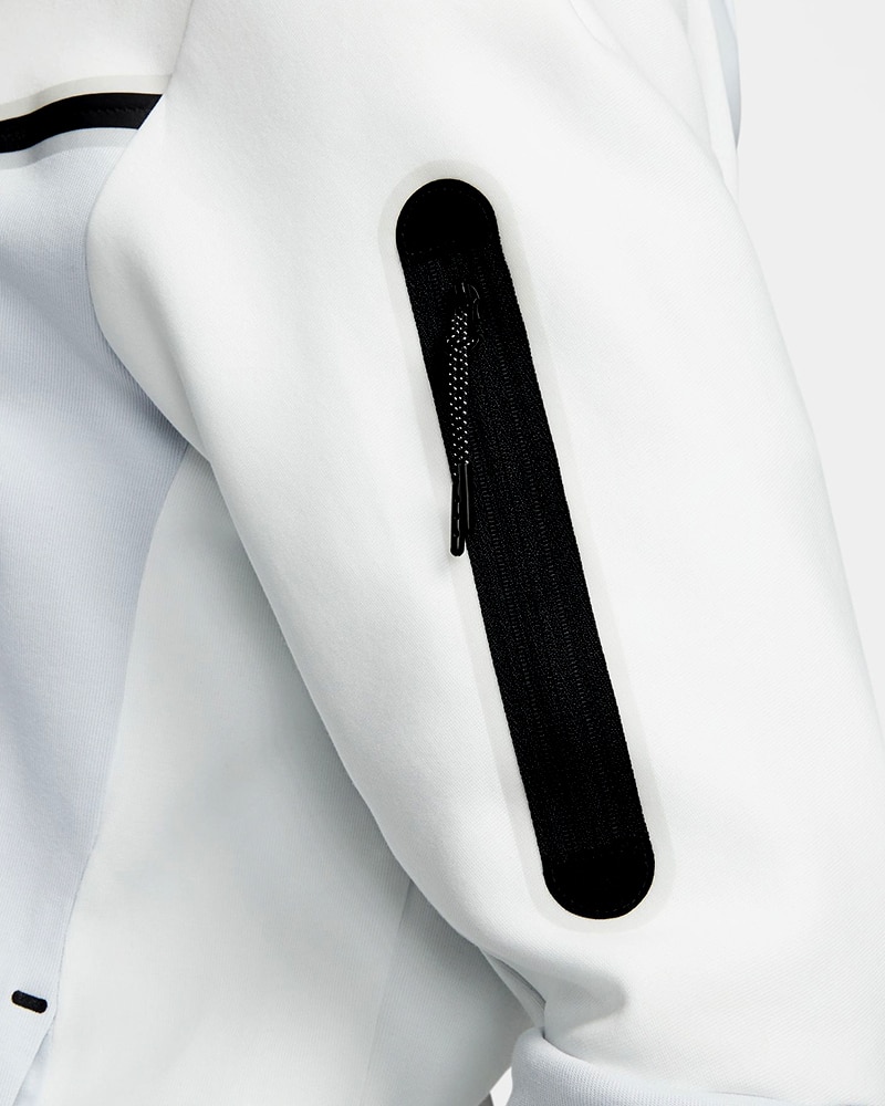 Nike Sportswear Tech Fleece Full-Zip Hoodie | DV0537-121 | Vit | Kläder ...
