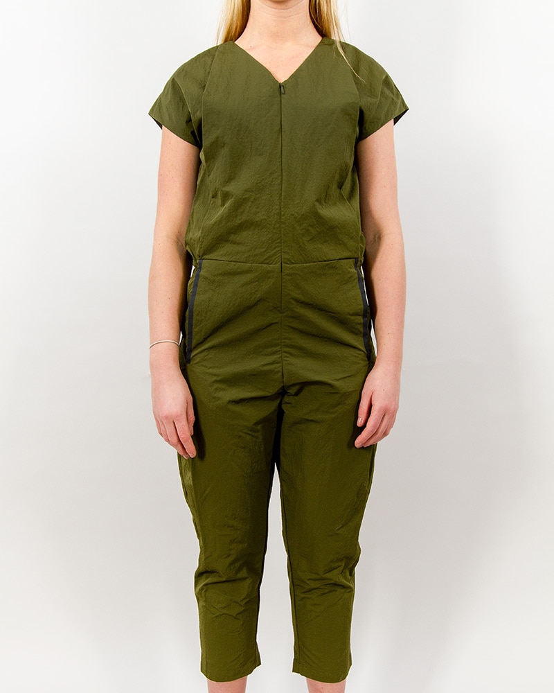 nike green jumpsuit