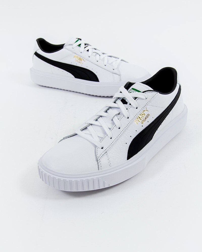 Puma Breaker Leather | 366078-02 | White | Sneakers | Skor | Footish