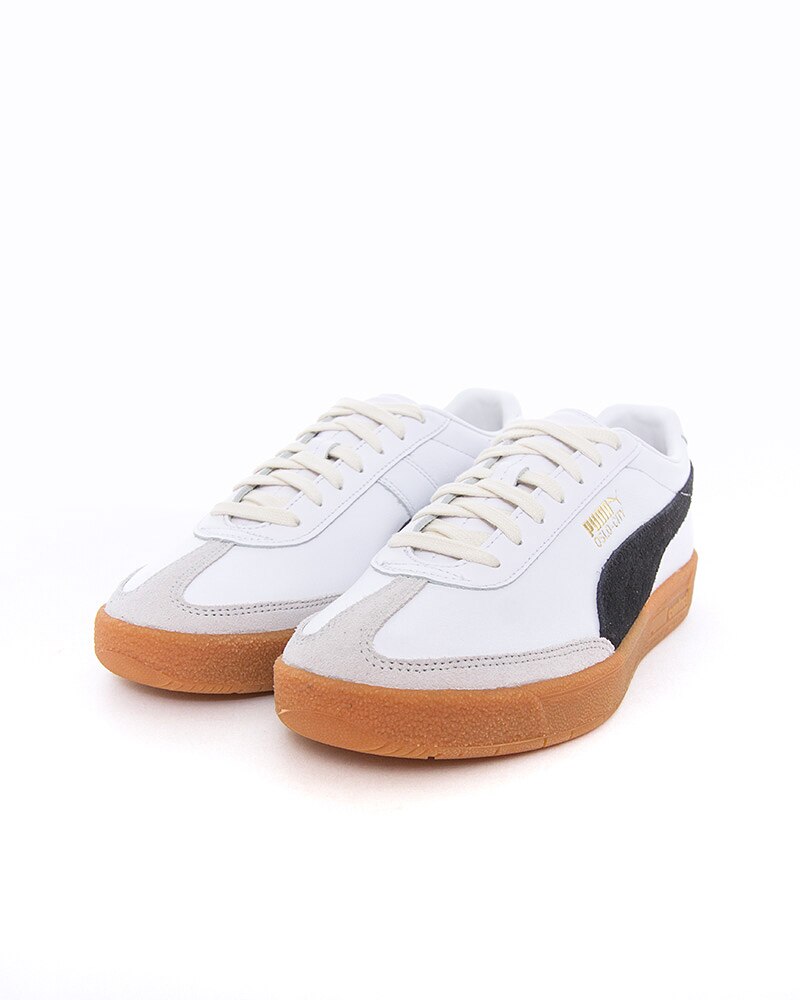 puma oslo femme trainers with in white and tan