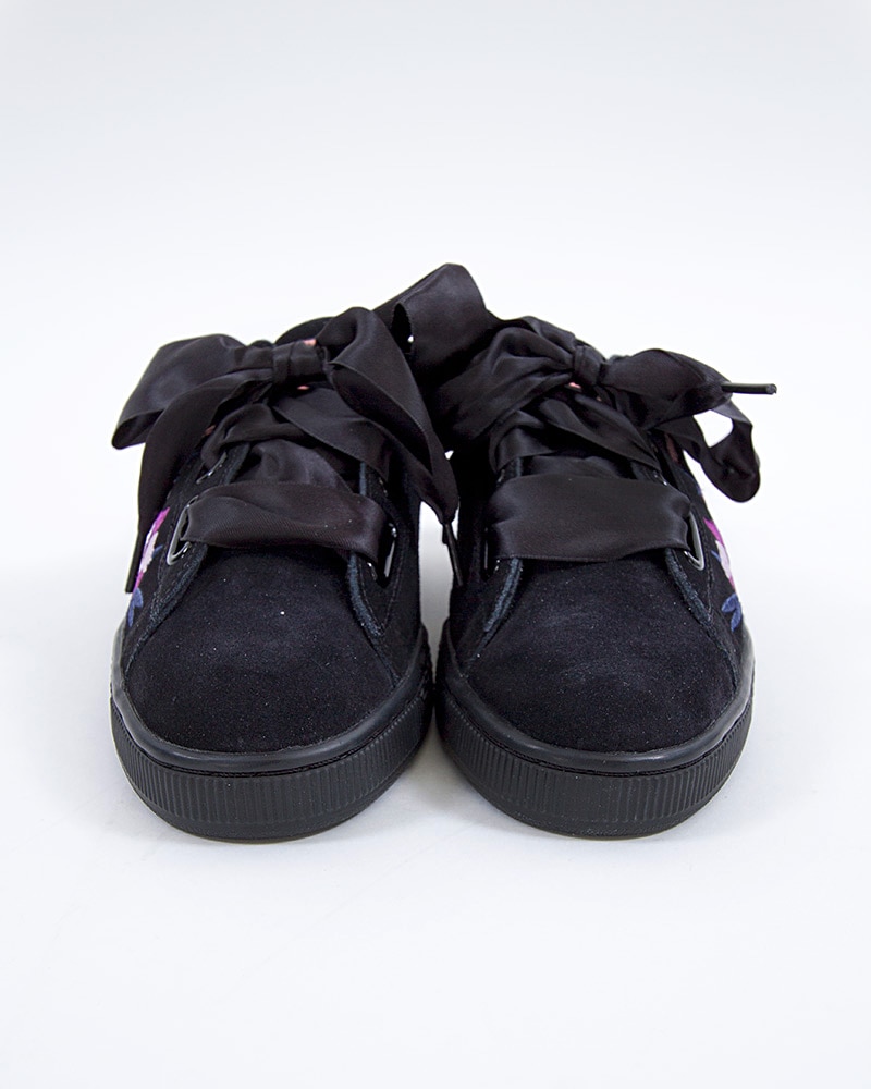 puma suede heart flowery