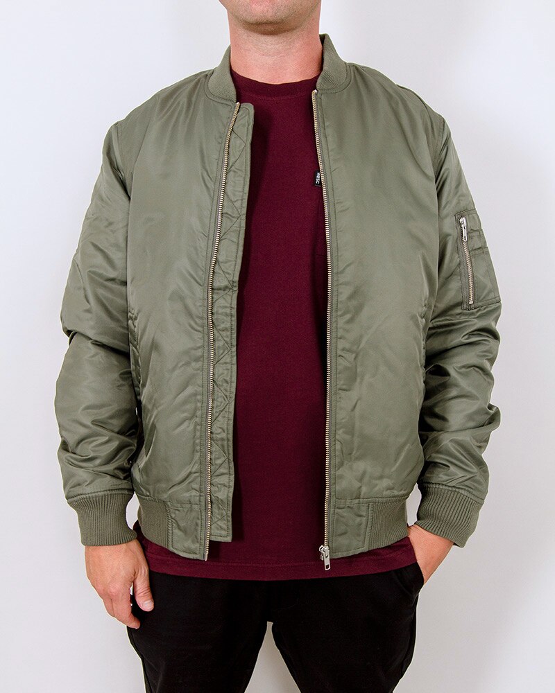 WeSC The Bomber Padded Jacket H409730933 Footish If you re