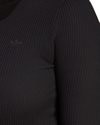 adidas Originals Cropped Rib Long-Sleeve Top (HE6905)