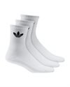 adidas Originals Cushioned Trefoil Mid-Cut Crew Socks 3 Pairs (HB5881)