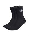 adidas Originals Cushioned Trefoil Mid-Cut Crew Socks 3 Pairs (HC9547)