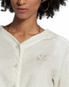 adidas Originals Linen Cropped Baseball T-Shirt (HB9538)