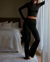 Björn Borg Studio Flared Slit Tights (10004633-BK001)