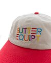 Butter Goods Equipt 6 Panel Cap (EQUIPT6PANELWHT)