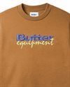 Butter Goods Wqupment Embroidered Crewneck (BGQ2D2110302)