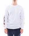 HUF Collage L/S Tee (TS01308-WHT)