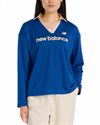 New Balance Mesh Jersey Long Sleeve (WT53530-GAB)