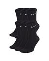 Nike Everyday Cushioned Training Crew Socks (6 Pairs) (SX7666-010)