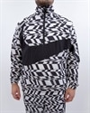 Nike NSW AOP Swoosh Woven Half Zip Jacket (AO0862-100)