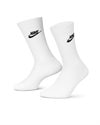 Nike Sportswear Everyday Essential Crew Socks (3 Pairs) (DX5025-100)